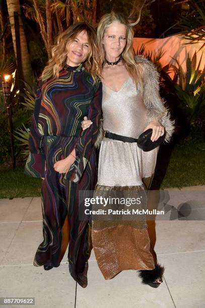 Doreen Remen and Yvonne Force Villareal attend Faena Forum Opening Night at Faena Hotel on December 4, 2017 in Miami Beach, Florida.