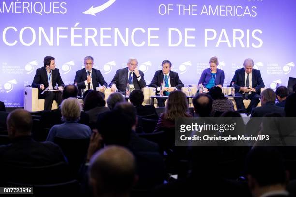 David Keohane Correspondent, Paris, Financial Times, Jurgen Gerke CEO, Allianz Capital Partners, Jean Lemierre Chairman, BNP Paribas Group, Shunichi...