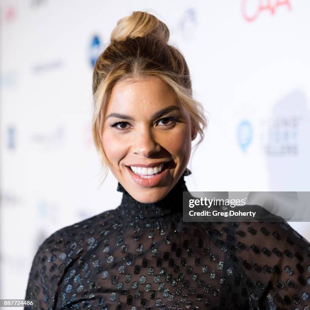 Model, Recording Artist and Actress Gwendolyn Osborne-Smith attends The Junior Hollywood Radio & Television Society's 15th Annual Holiday Party at Le...