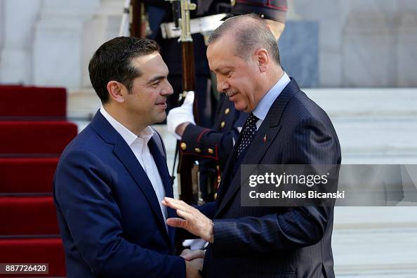 President Erdogan Of Turkey Visits Greece President Erdogan Of Turkey Visits Greece
