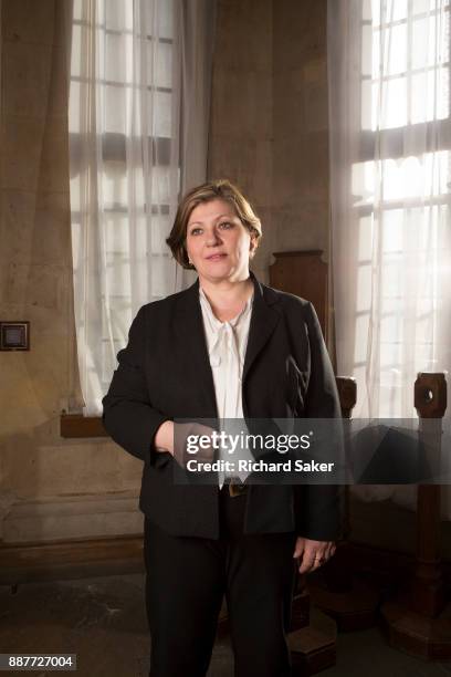 Labour Party politician Emily Thornberry is photographed for the Observer on March 5, 2015 in London, England.