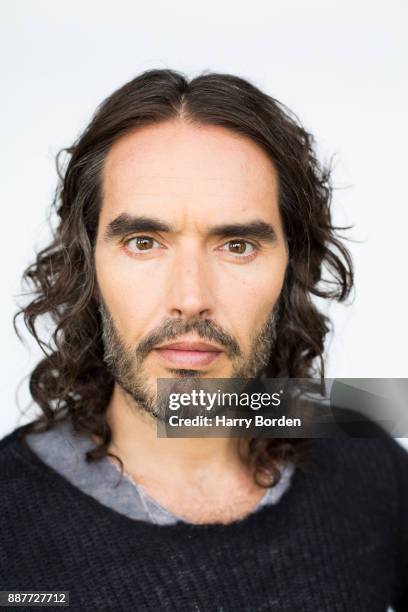 Writer, actor, comedian and campaigner Russell Brand is photographed for the Guardian on May 10, 2017 in London, England.