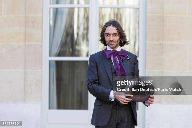 Mathematician and member of French parliament representing En Marche! Cedric Villani Cedric Villain is photographed for Paris Match on November 14,...