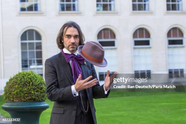 Mathematician and member of French parliament representing En Marche! Cedric Villani Cedric Villain is photographed for Paris Match on November 14,...