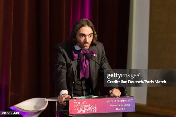 Mathematician and member of French parliament representing En Marche! Cedric Villani Cedric Villain is photographed for Paris Match on November 14,...