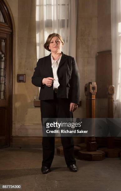 Labour Party politician Emily Thornberry is photographed for the Observer on March 5, 2015 in London, England.