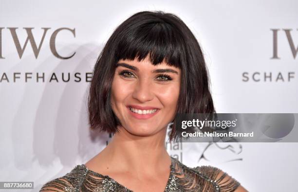 Tuba Buyukustun attends the IWC Filmmakers Award on day two of the 14th annual Dubai International Film Festival held at the One and Only Hotel on...