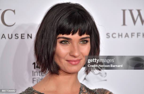 Tuba Buyukustun attends the IWC Filmmakers Award on day two of the 14th annual Dubai International Film Festival held at the One and Only Hotel on...