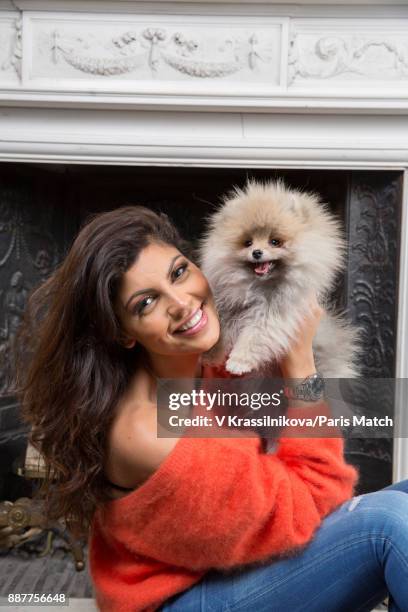 Humorist and actor Nawell Madani is photographed for Paris Match on November 5, 2017 in Brussels, Belgium.