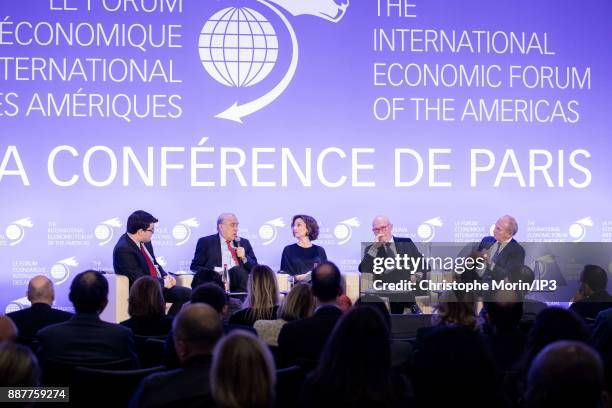 Angel Gurria, Secretary General, Organization for Economic Co-operation and Development , and Honorary President, Conference of Paris , Audrey...