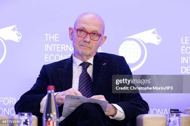 Pascal Lamy President Emeritus, Jacques Delors Institute and Director General, World Trade Organization attends the first edition of the Conference...