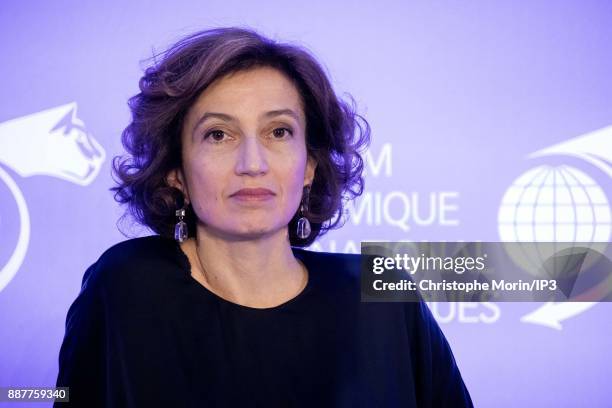 Audrey Azoulay Director General, United Nations Educational, Scientific and Cultural Organization attends the first edition of the Conference of...