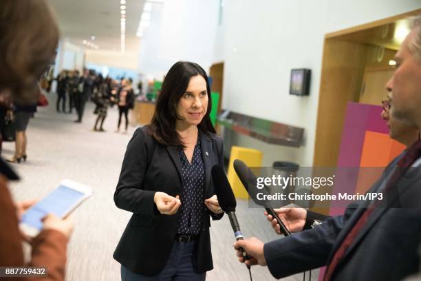 Valerie Plante Mayor, City of Montreal attends the first edition of the Conference of Paris of the International Economic Forum of the Americas, in...