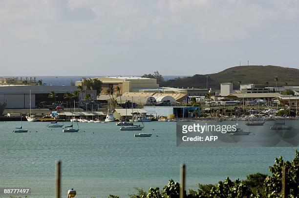 The Marine Corp Base Hawaii in Kaneohe Bay on June 25, 2009. The base is one of seven active military installations on Hawaii which include a...