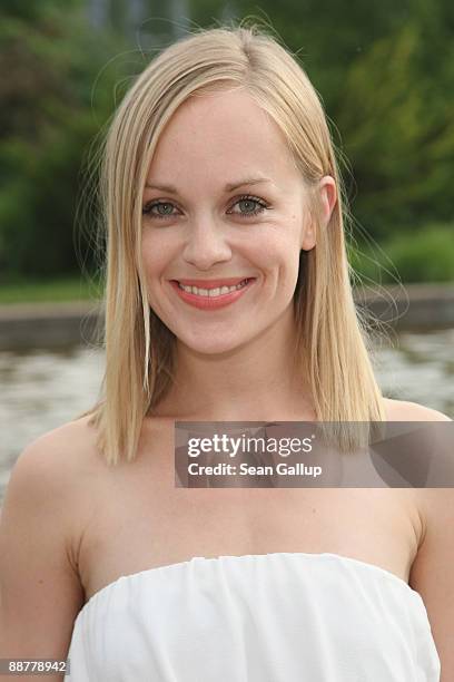 Actress Friederike Kempter attends the Elle MacPherson Intimates Collection show on the opening evening of the 5 Elements fashion trade fair at the...