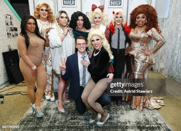 Jada Valenciaga, Tina Burner, Jasmine Rice LaBeija, Marti Gould Cummings, Paige Turner, Chelsea Piers, Brita Filter, Holly Box-Springs producer Mike...