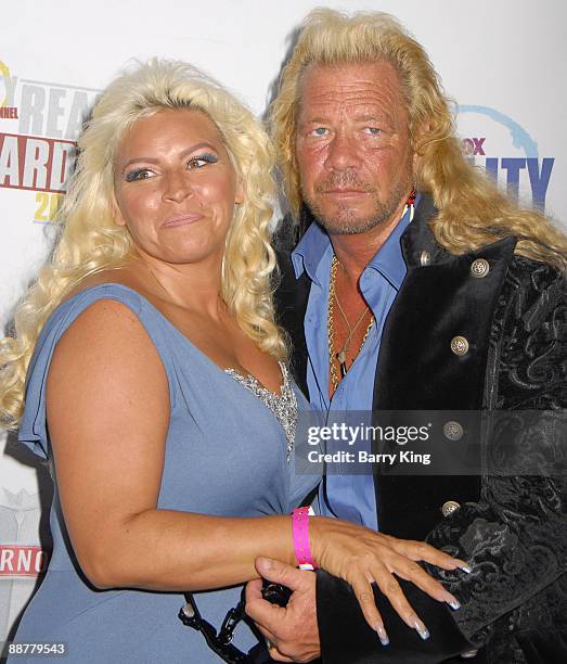 Television personalities Beth Chapman and Duane Chapman arrives at the Fox Reality Channel's "Really Awards" held at Avalon Hollywood on September...