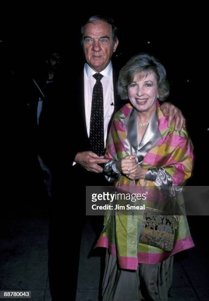 Karl Malden and Mona Graham