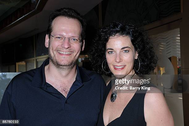 Los Angeles Film Festival's Juan Tallo and Hebe Tabachnik attend 20009 Los Angeles Film Festival Shorts Program 1 held at the Majestic Crest Theatre...