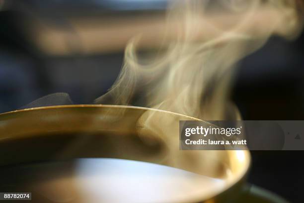 morning tea - steam stock pictures, royalty-free photos & images