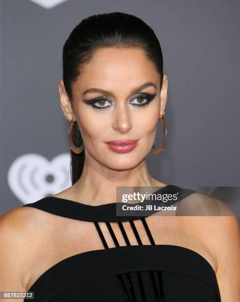 Nicole Trunfio attends the premiere of Warner Bros. Pictures' 'Justice League' on November 13, 2017 in Los Angeles, California.