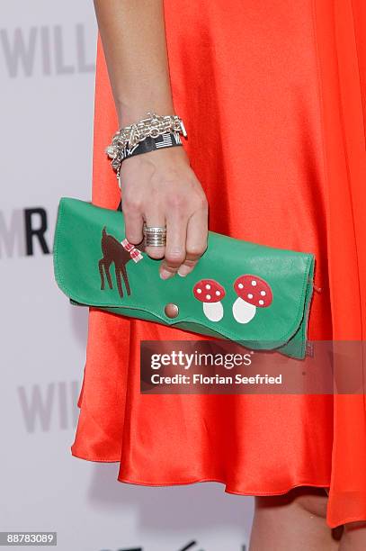 Host Verena Wriedt attends the William Rast: Bread and Butter party at Silver Wings Club on July 1, 2009 in Berlin, Germany.