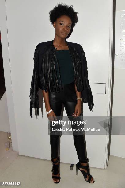 Pierrah Hilaire attends the After Party at Faena Forum on December 4, 2017 in Miami Beach, Florida.