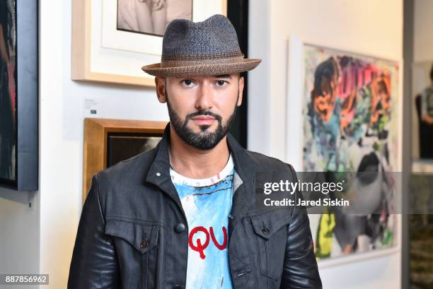 Dmitry PrutÊattends Avant Gallery Celebrates 10th Anniversary With The First Breakfast At LaMuse Cafe During Art Basel on December 7, 2017 in Miami,...