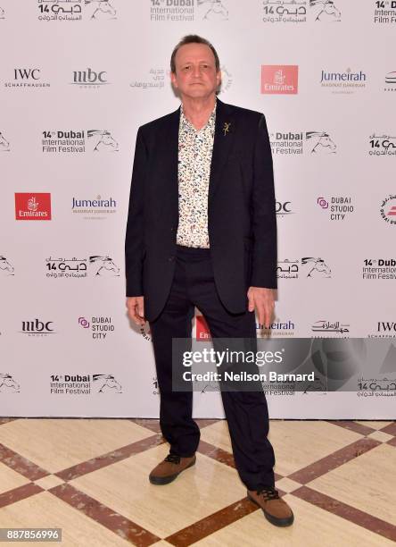 Director David Batty attends the "My Generation" red carpet on day two of the 14th annual Dubai International Film Festival held at the Madinat...