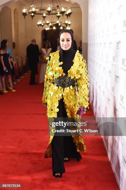 Amthal Marafi attend the sixth IWC Filmmaker Award gala dinner at the 14th Dubai International Film Festival , during which Swiss luxury watch...