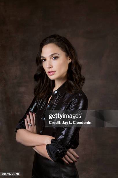 Gal Gadot is photographed for Los Angeles Times on October 30, 2017 in Los Angeles, California. PUBLISHED IMAGE. CREDIT MUST READ: Jay L....