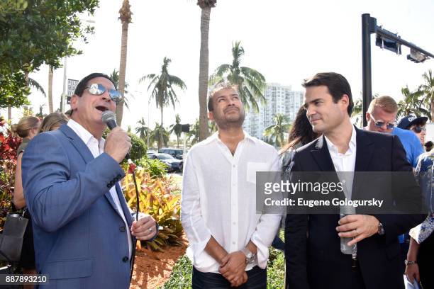 President and COO ?Fontainebleau Resort Miami Beach Phil Goldfarb, President of Tag Heuer North America Kilian Muller and CEO and Publisher Haute...