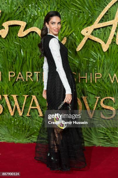 Jessica Kahawaty attends The Fashion Awards 2017 in partnership with Swarovski at Royal Albert Hall on December 4, 2017 in London, England.