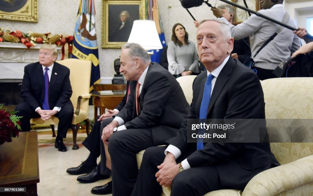 President Donald Trump and Vice President Mike Pence Meet with Congressional Leadership