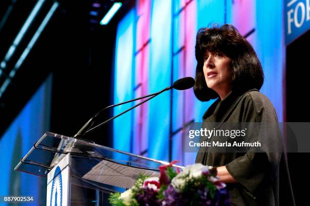 Patrice DÕEramo, vice president of Americas marketing and communications with Cisco, speaks during the Massachusetts Conference for Women 2017 at the...