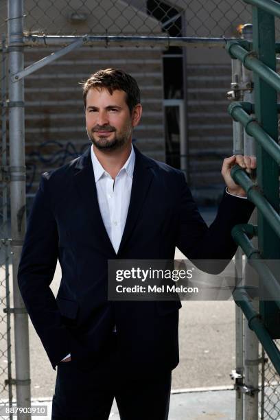 Screenwriter Mark Boal is photographed for Los Angeles Times on October 13, 2017 in Los Angeles, California. PUBLISHED IMAGE. CREDIT MUST READ: Mel...