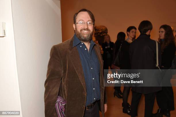 David Mitchell attends a private view of new exhibition "From Life" at The Royal Academy of Arts on December 7, 2017 in London, England.