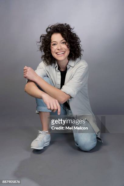 Actress Tatiana Maslany is photographed for Los Angeles Times on November 3, 2017 in Los Angeles, California. PUBLISHED IMAGE. CREDIT MUST READ: Mel...