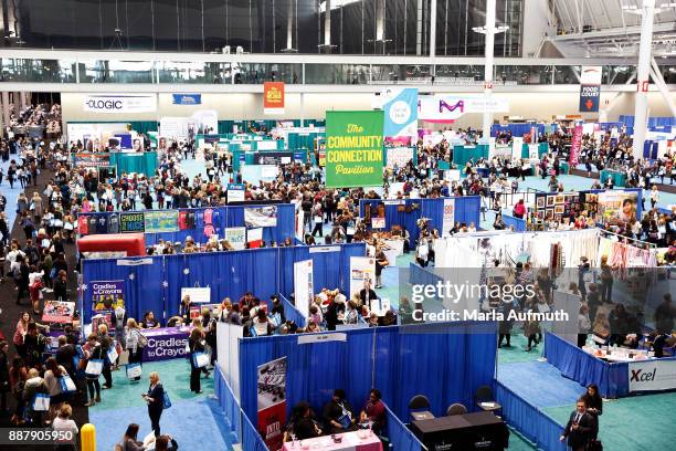 General view of the Massachusetts Conference for Women 2017 at the Boston Convention Center on December 7, 2017 in Boston, Massachusetts.