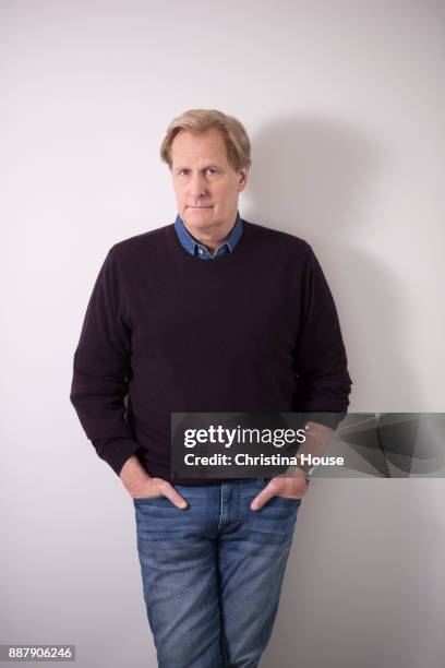 Actor Jeff Daniels is photographed for Los Angeles Times on October 22, 2017 in Los Angeles, California.