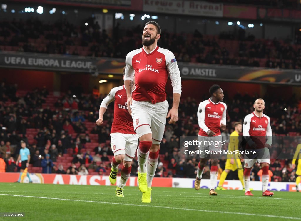 Arsenal FC v BATE Borisov - UEFA Europa League