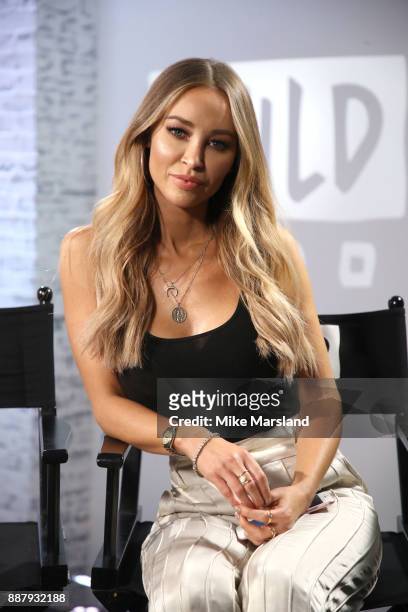 Lauren Pope from The Only Way Is Essex visit BUILD London on December 7, 2017 in London, England.