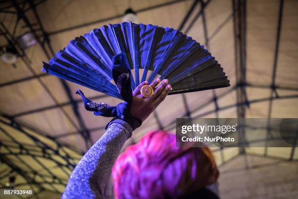 Ball voguing during the Fight AIDS Paris week by the association Act Up-Paris.