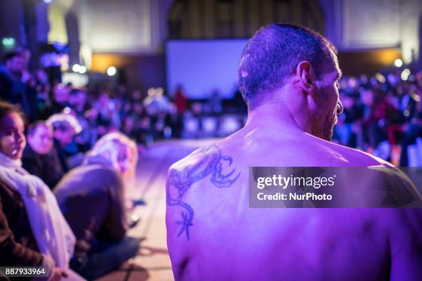 Ball voguing during the Fight AIDS Paris week by the association Act Up-Paris.