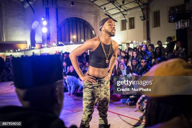 Ball voguing during the Fight AIDS Paris week by the association Act Up-Paris.