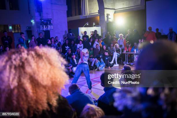 Ball voguing during the Fight AIDS Paris week by the association Act Up-Paris.