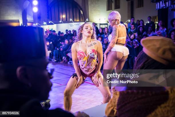 Ball voguing during the Fight AIDS Paris week by the association Act Up-Paris.