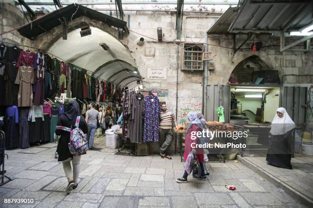 Various daily life and landscape images of the old city of Jerusalem. The old city is divided in the following quarters: Muslim quarter, christian...