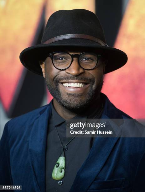 Kevin Davy White attends the 'Jumanji: Welcome To The Jungle UK premiere held at Vue West End on December 7, 2017 in London, England.