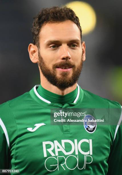 Etrit Berisha of Atalanta looks on during the UEFA Europa League group E match between Atalanta and Olympique Lyon at Mapei Stadium - Citta' del...